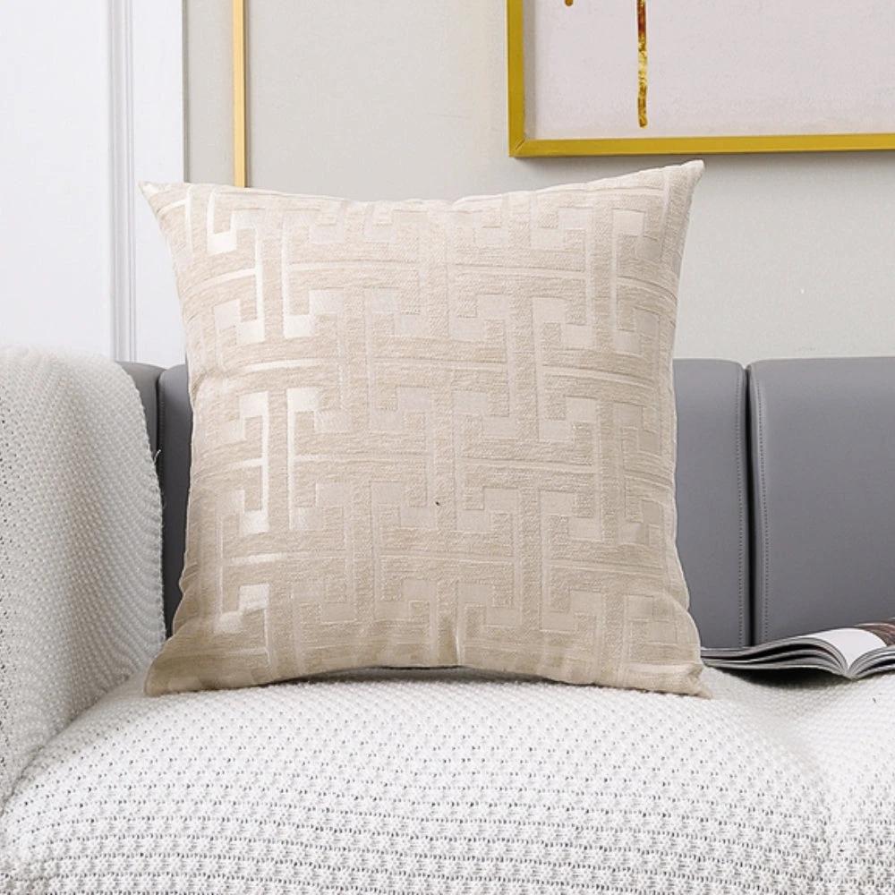 Timeless Maze Pattern Cushion Cover by Casa & Beyond