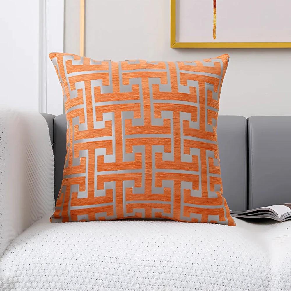 Timeless Maze Pattern Cushion Cover by Casa & Beyond