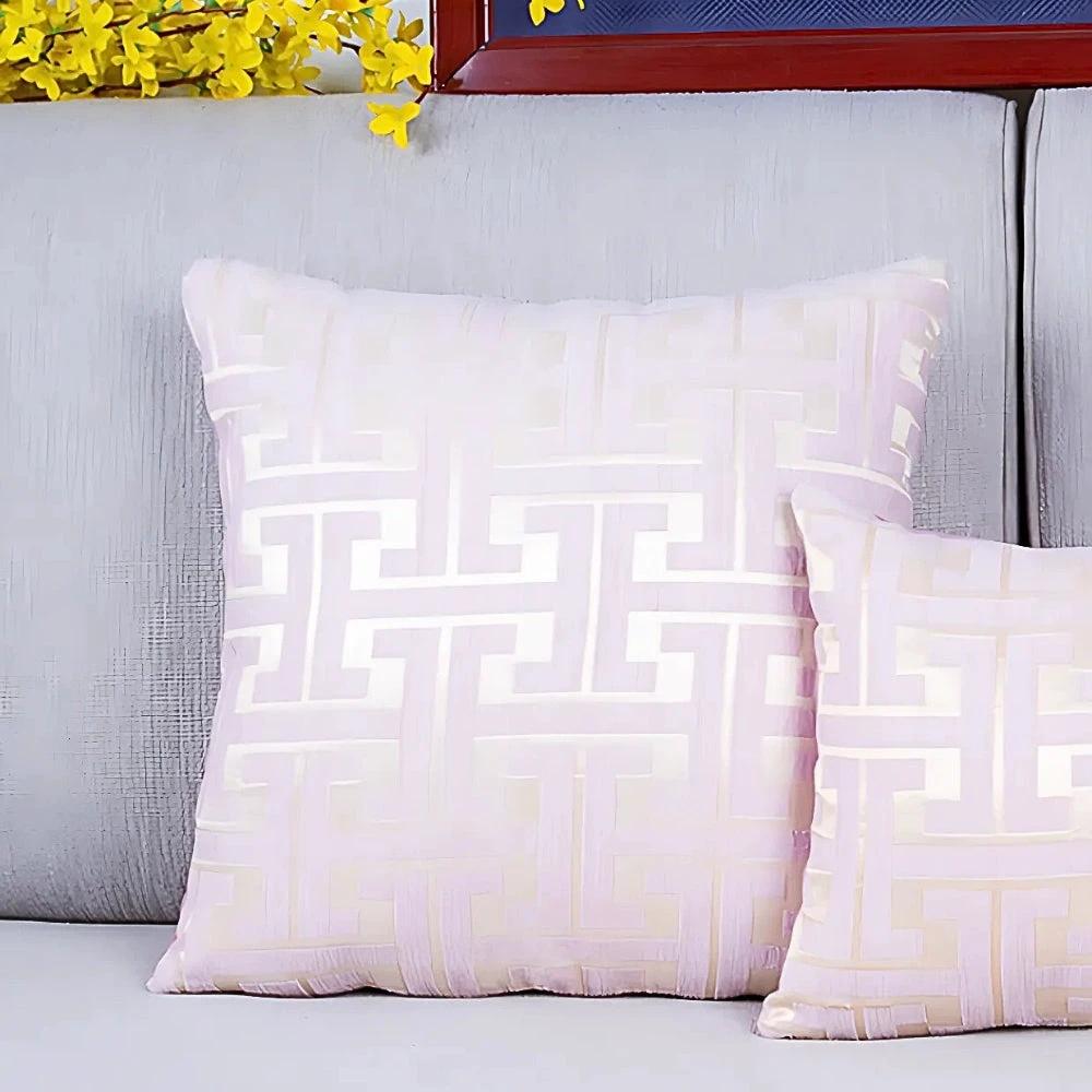 Timeless Maze Pattern Cushion Cover by Casa & Beyond