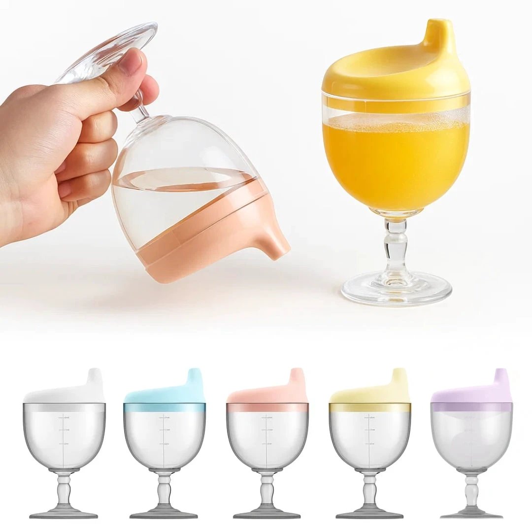 No‑Spill Silicone – Easy‑Grip Handles – Supports Weaning – Mess‑Free Drinking for Toddlers Bowlift by Bowlift