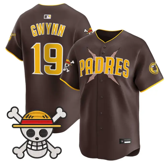 Tony Gwynn Jersey #19 Padres One Piece Premier Limited Stitched by My Store