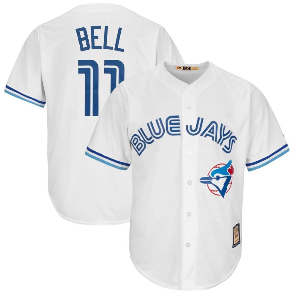 Toronto Blue Jays George Bell White Throwback Jersey by My Store