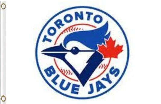 Toronto Blue Jays Sport White 3X5Ft Banner USA Polyester with Brass Grommets by flagsjustdoit