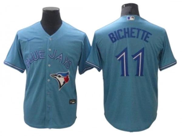 Toronto Blue Jays #11 Bo Bichette Blue Alternate Cool Base Jersey by My Store