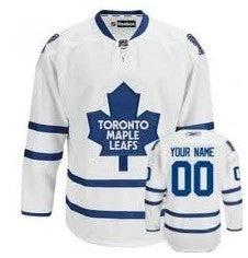 Toronto Maple Leafs Customized White Jersey by Hockey David