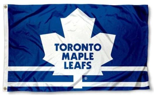Toronto Maple Leafs Team US Sport Hockey Flag 3X5Ft Polyester Digital Print Banner USA by flagsjustdoit