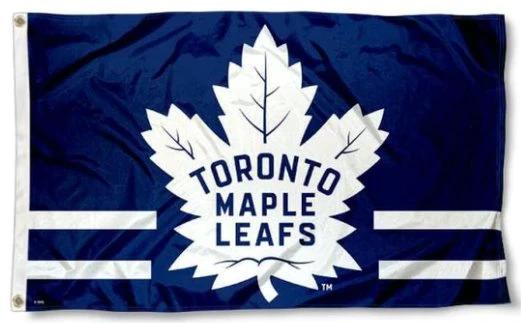 Toronto Maple Leafs US Flag 3X5Ft Polyester Digital Print Banner USA by flagsjustdoit