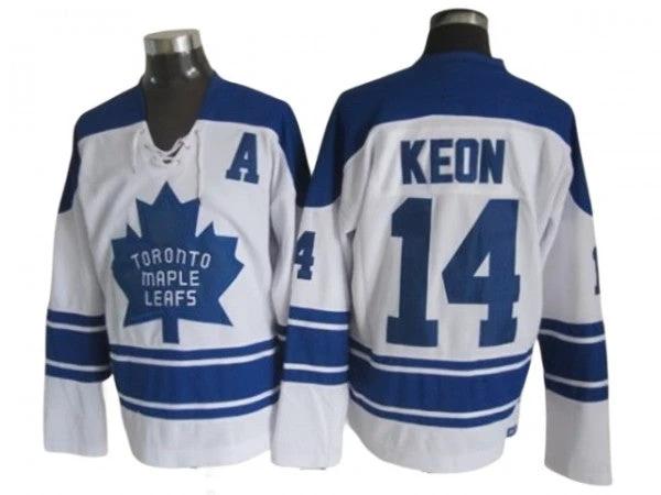 Toronto Maple Leafs #14 Dave Keon 1967 Vintage CCM Jersey -White by Hockey David