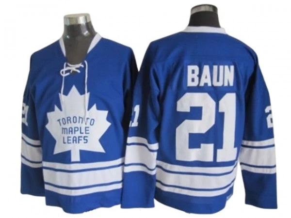Toronto Maple Leafs #21 Borje Salming 1967 Vintage CCM Jersey - Blue by Hockey David