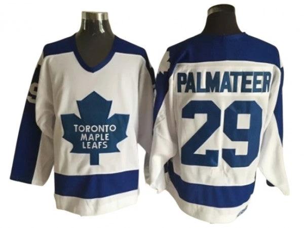 Toronto Maple Leafs #29 Mike Palmateer 1978 Vintage CCM Jersey - White by Hockey David