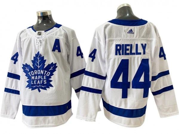 Toronto Maple Leafs #44 Morgan Rielly White Away Jersey by Hockey David