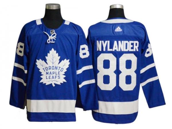 Toronto Maple Leafs #88 William Nylander Blue Home Jersey by Hockey David