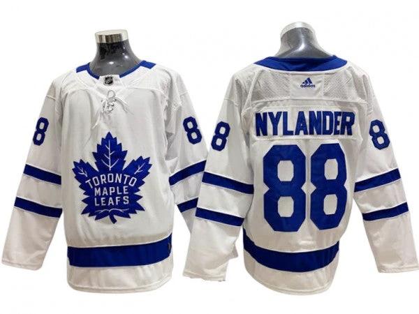 Toronto Maple Leafs #88 William Nylander White Away Jersey by Hockey David