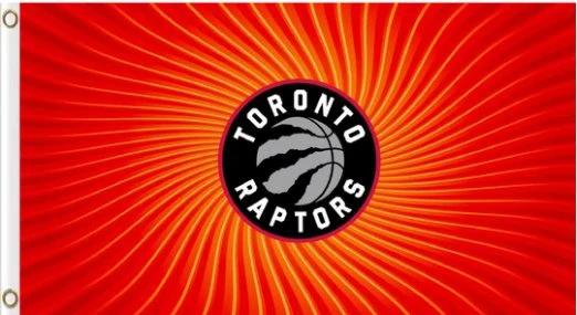 Toronto Raptors Team Flag 3X5Ft Polyester Banner USA Digital Print by flagsjustdoit