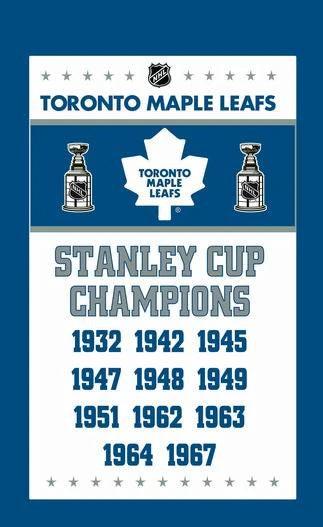 Toronto Maple Leafs Flag NHL Toronto Maple Leafs Stanley Cup Champions Flag 3x5 FT 150X90CM Banner 100D Polyester by flagsshop