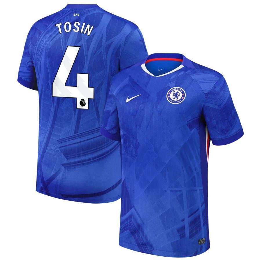 Tosin Adarabioyo #4 Chelsea 2025-26 Home Match Jersey – Blue by Soccer Jersey