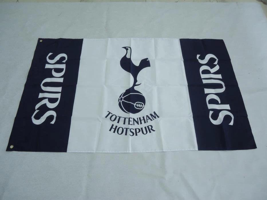 Tottenham Hotspur Flag 3x5ft polyester Tottenham Hotspur FC banner by flagsjustdoit