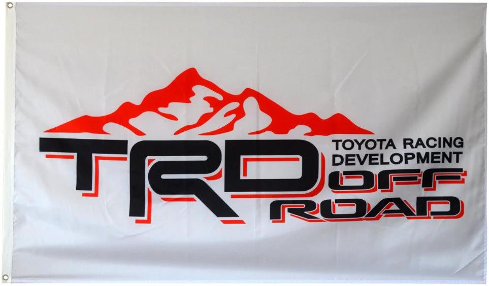 Toyota Car Racing Flag 3X5 Ft Polyester Banner USA 90x150cm by flagsjustdoit