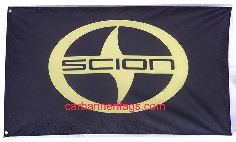 Scion Flag-3x5ft Toyota Scion Banner-100% polyester by flagsshop