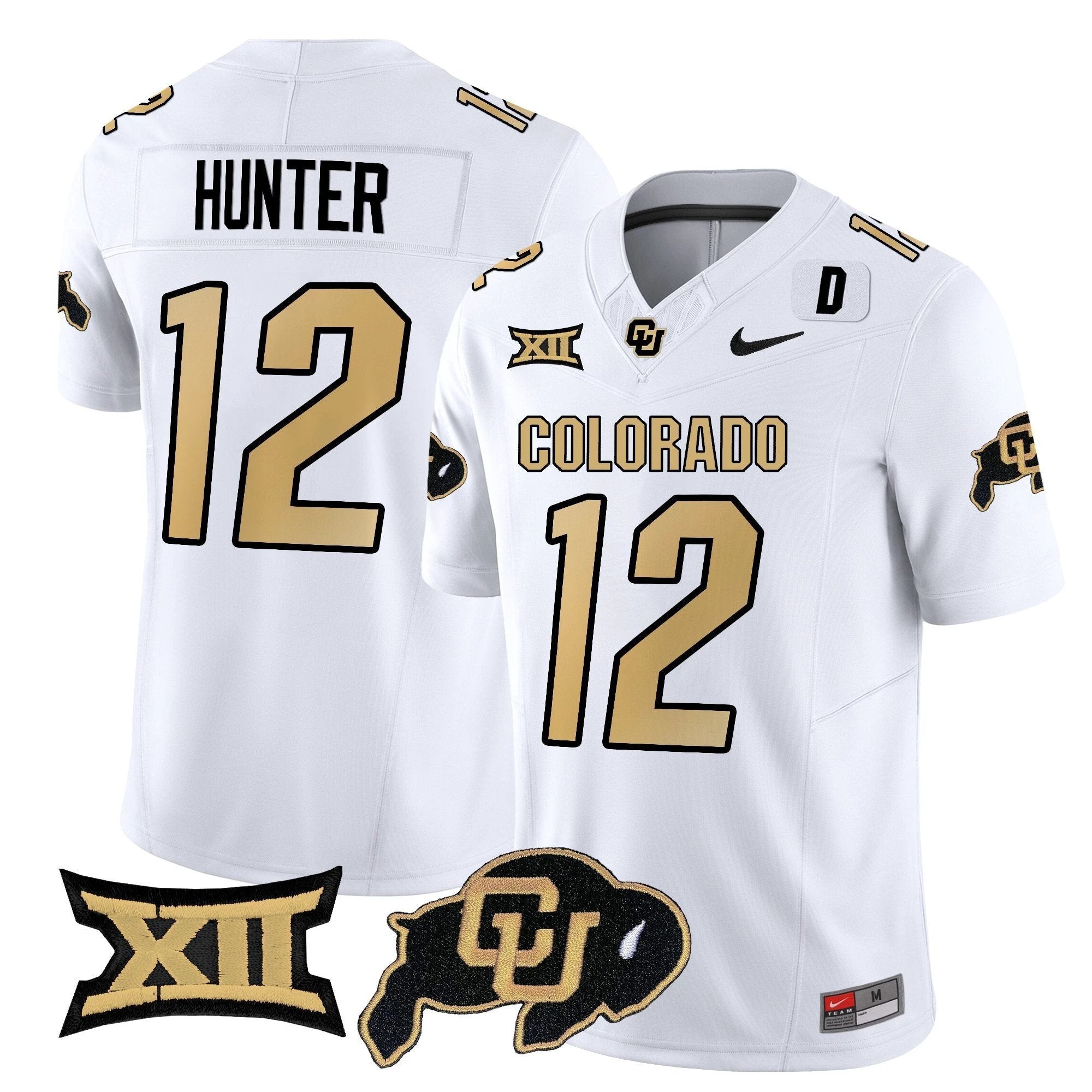 Travis Hunter Jersey #12 Colorado Buffaloes 2025 Limited Stitched White by My Store