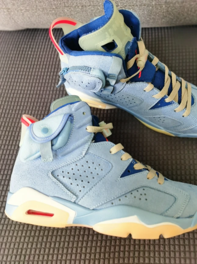 Travis Scott X Air Jordan 6 Light Blue by Air Jordan