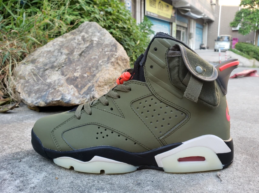 Travis Scott X Air Jordan 6 Retro 'Olive' by Air Jordan