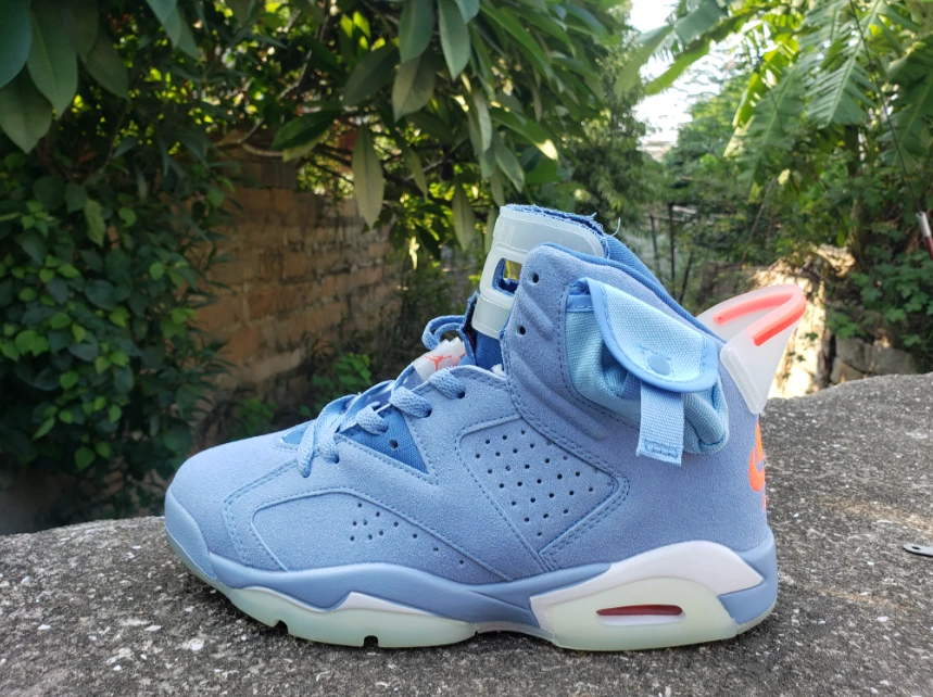 Travis Scott X Air Jordan 6 'British Khaki Blue' by Air Jordan
