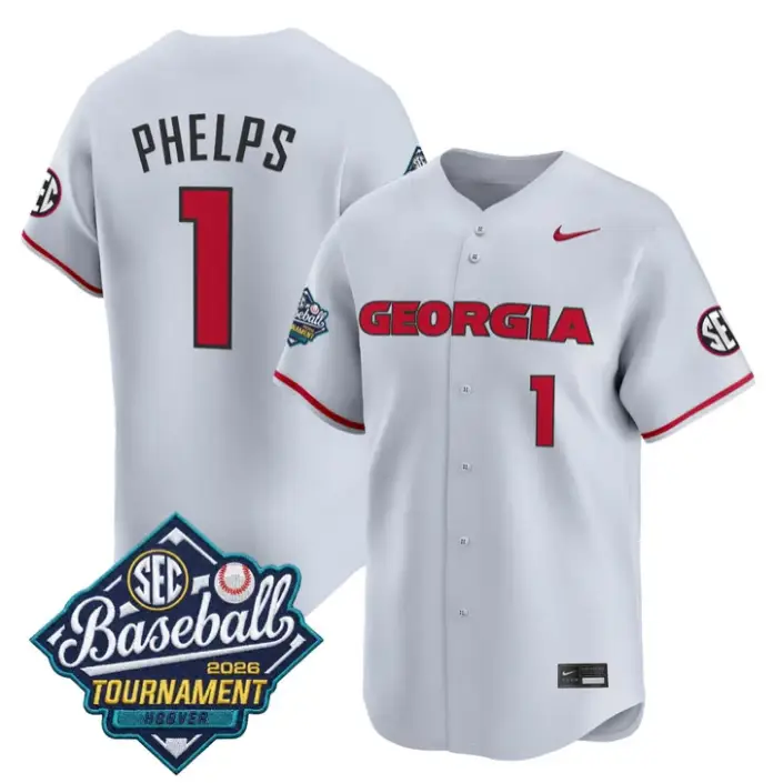 Tre Phelps Jersey #1 Georgia Bulldogs Softball Sec Tournament 2026 by My Store