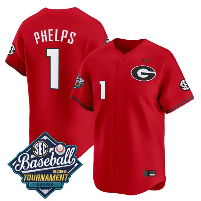 Tre Phelps Jersey #1 Georgia Bulldogs Softball Sec Tournament 2026 by My Store