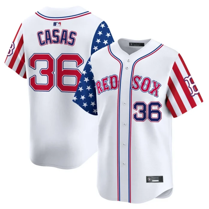Triston Casas Jersey #36 Boston Red Sox 2025 Memorial Day Vapor Premier Limited Stitched White by My Store