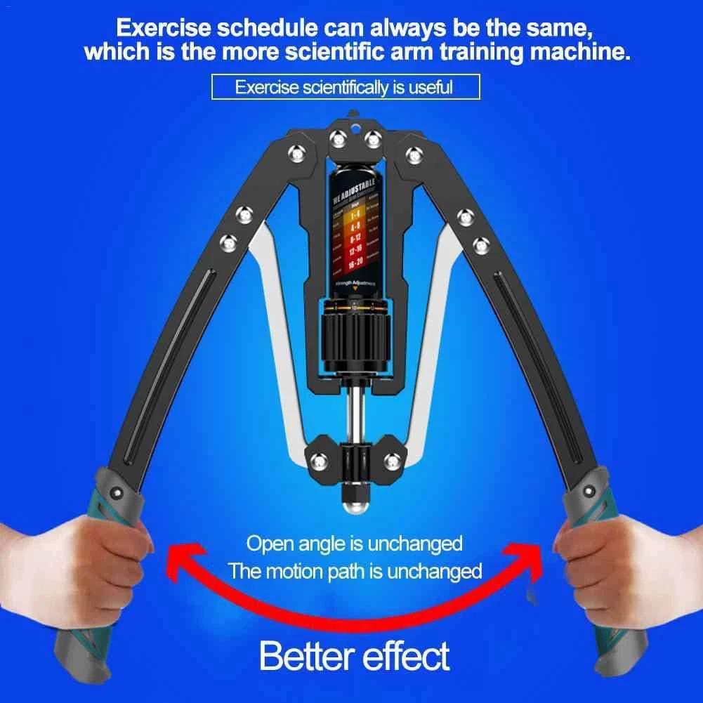 Adjustable Hydraulic Arm Trainer for Upper Body Training up to 200 kg by BowLift