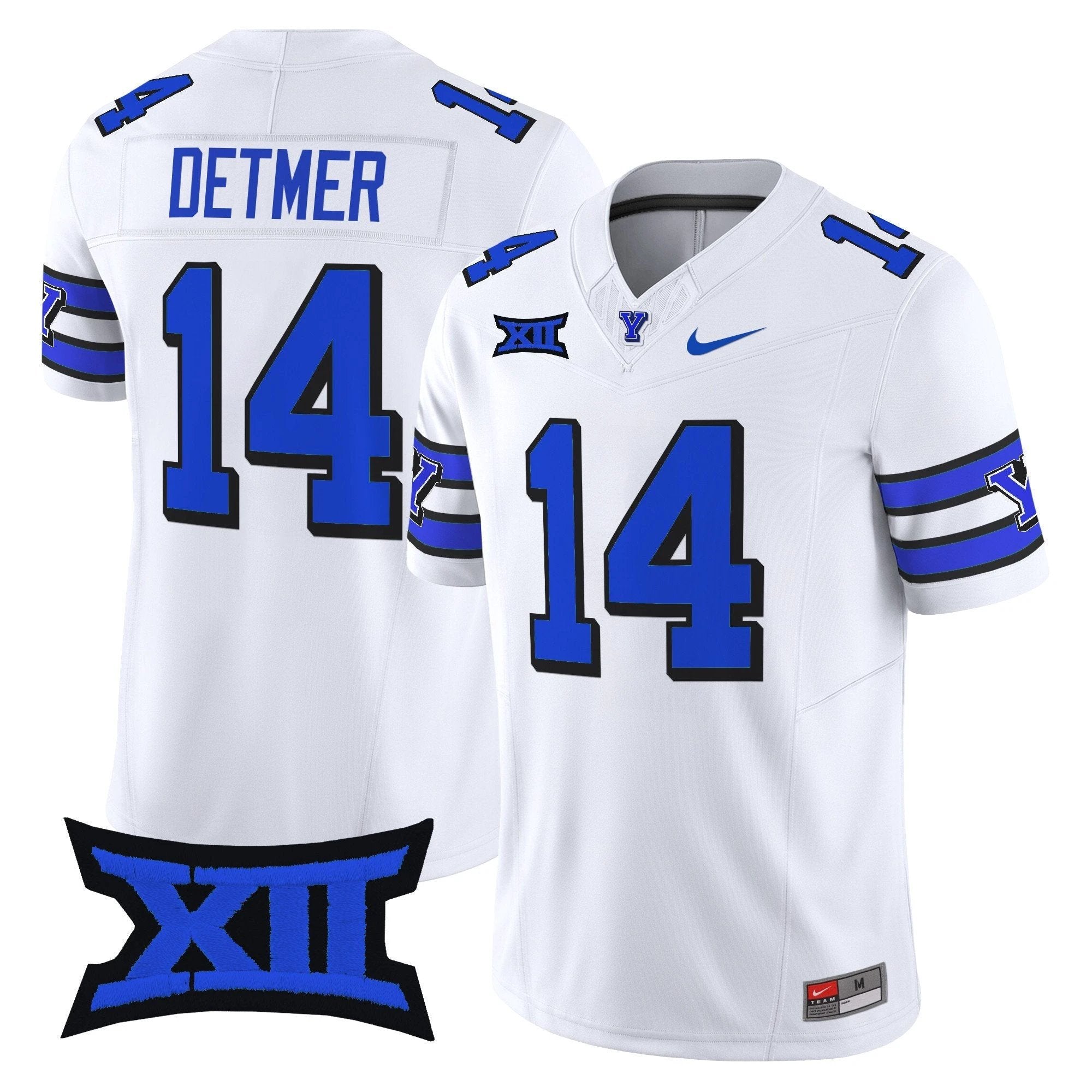 Ty Detmer Jersey #14 BYU Cougars 2025 Vapor Limited Stitched 1996 Throwback by NCAA Football Jersey
