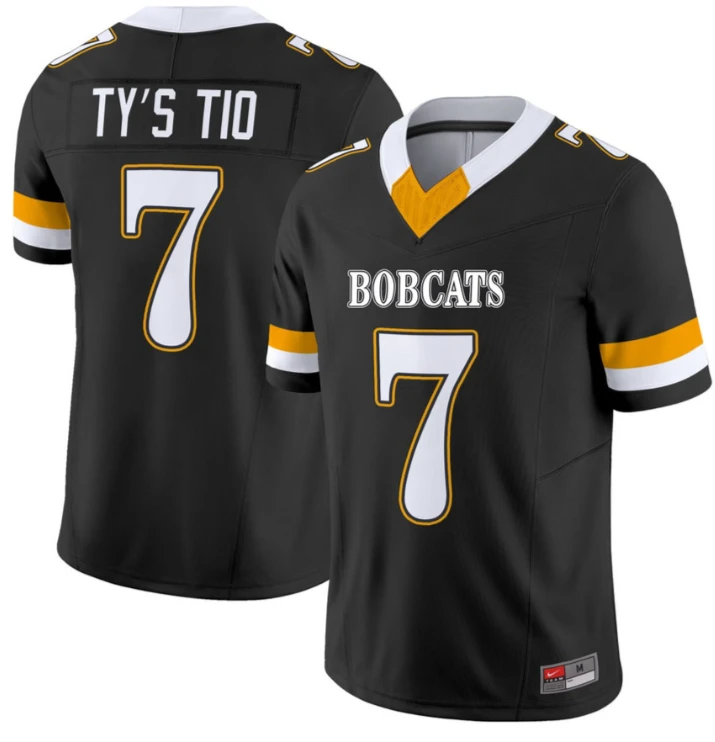 Ty’s Tio #7 Rio Hondo Football Black Jersey All Stitched by NCAA Football Jersey