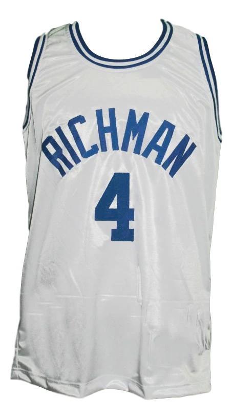 Tyrone Evans Jersey #4 Julia Richman HS Basketball Sewn White by My store basketball