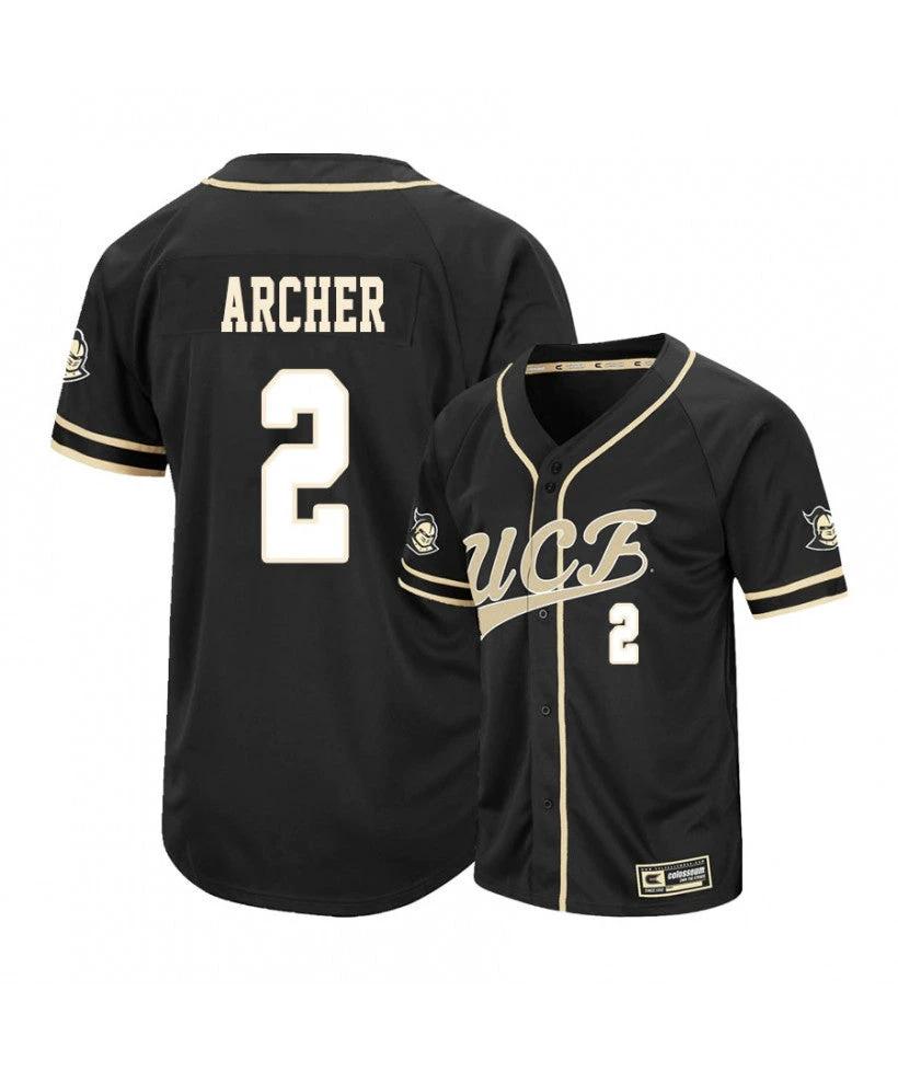 UCF Knights 2 Matt Archer Black College Baseball Jersey by My Store