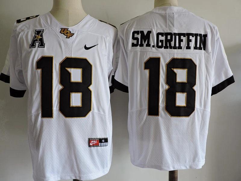 UCF Knights #18 Shaquem Griffin College Football Jersey White by My Store