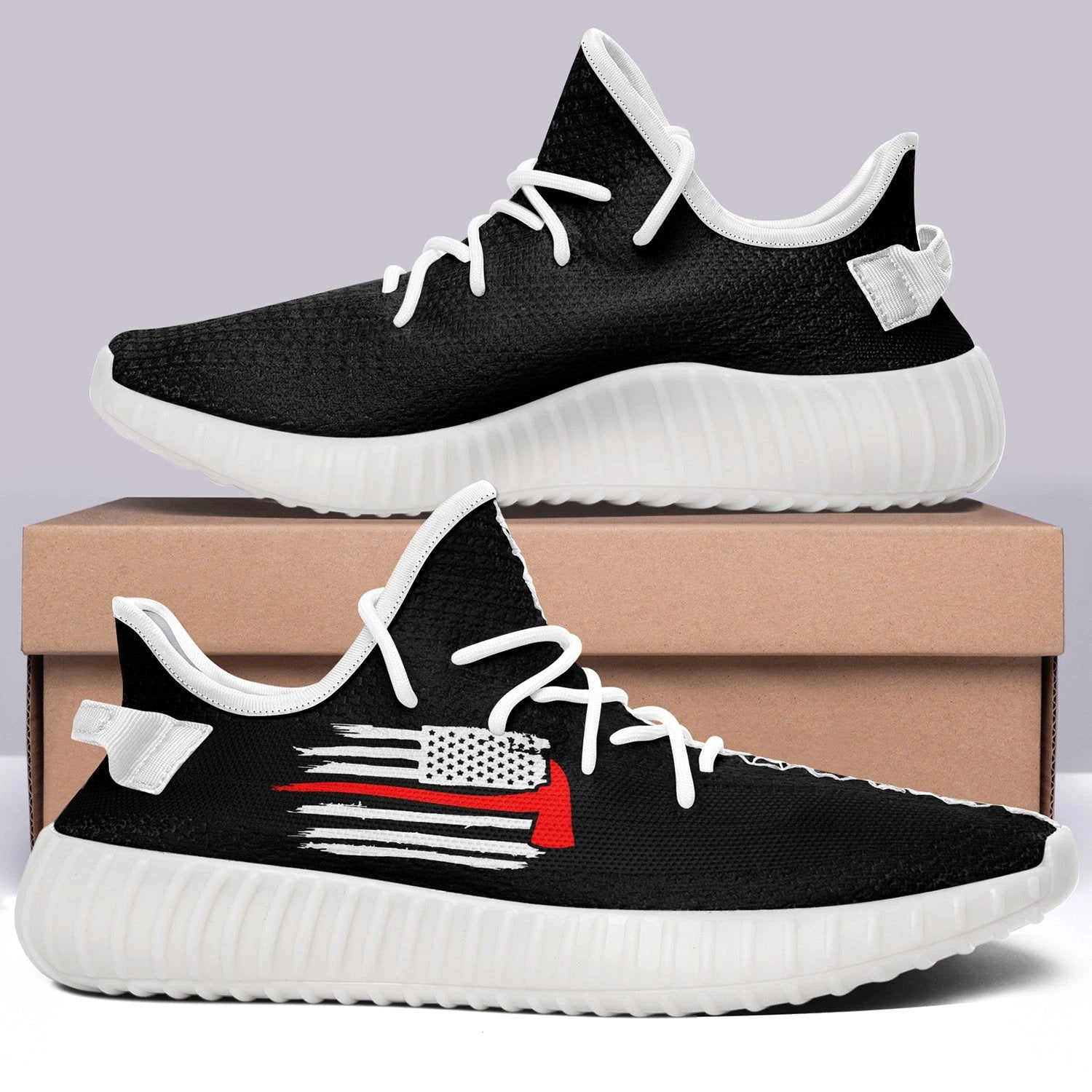 USA Flag 350v Yeezy Sneakers For Men Women Fans by Crocs