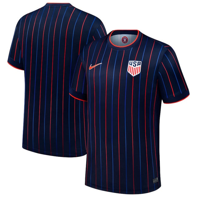 USMNT 2025-26 Away Men Jersey – Navy by Soccer Jersey