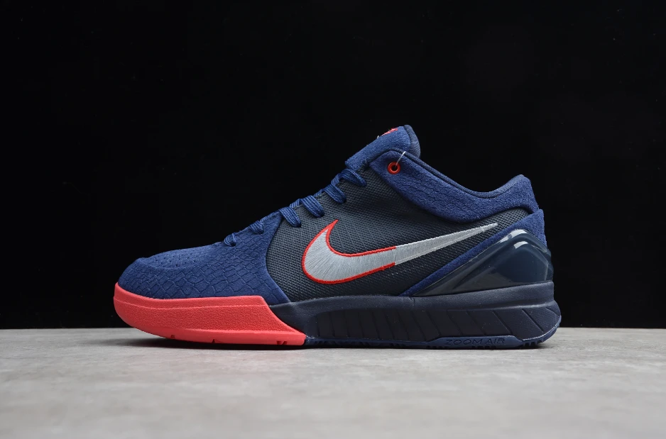 Undefeated X NK Kobe 4 Protro Dark Blue Red by Air Jordan