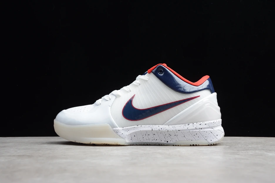 Undefeated X NK Kobe 4 Protro White Dark Blue Orange by Air Jordan