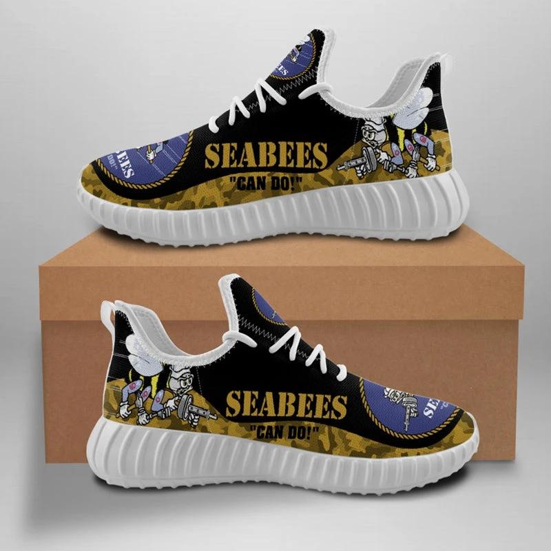 United States Seabees Can Do Sneaker Shoes Hot For Men Women Fans by Crocs