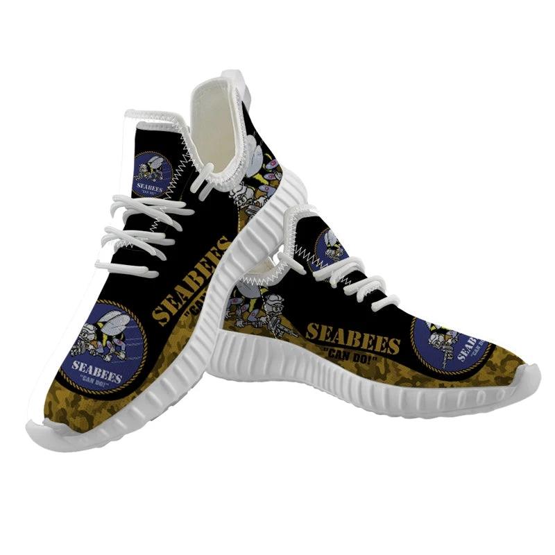 United States Seabees Can Do Sneaker Shoes Hot For Men Women Fans by Crocs