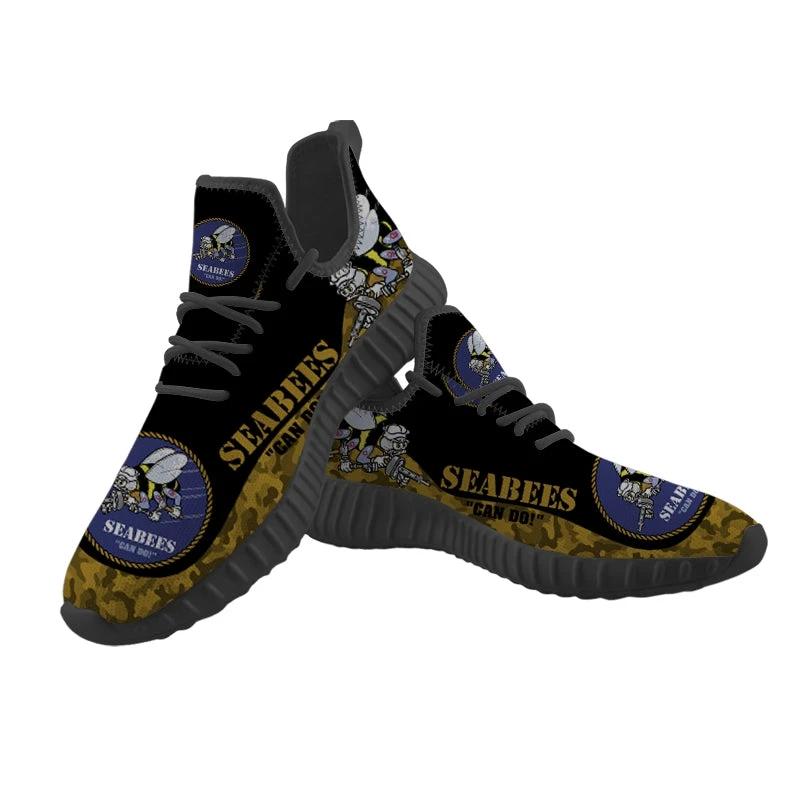 United States Seabees Can Do Sneaker Shoes Hot For Men Women Fans by Crocs
