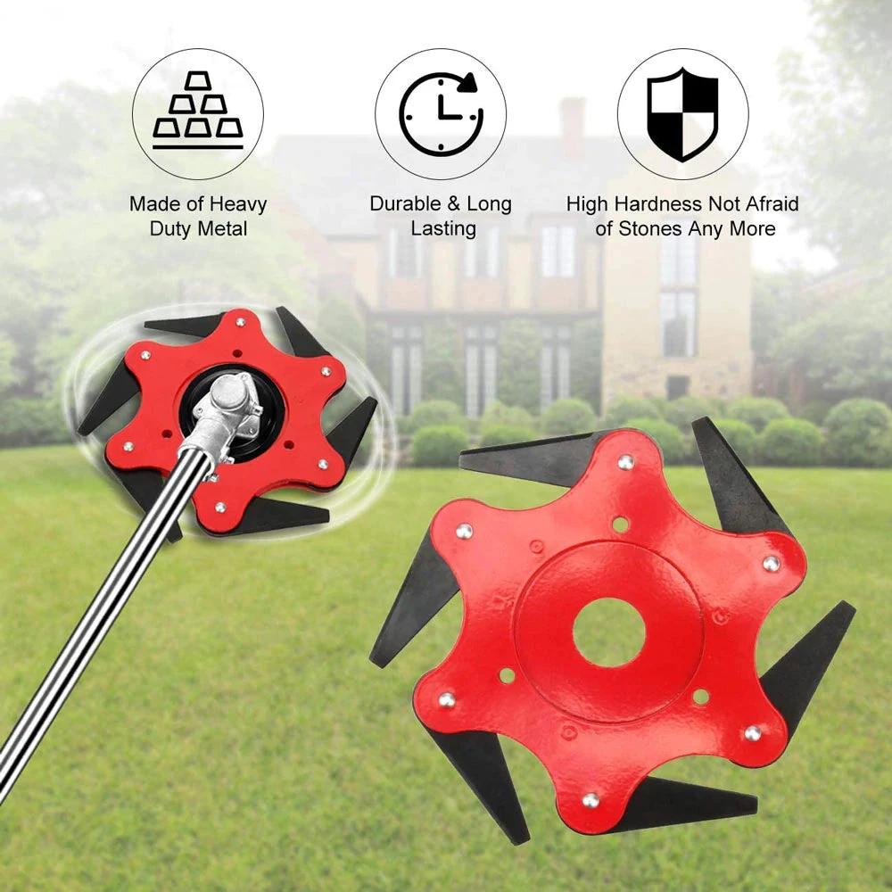 Pro Versatile Trimmer Head with 6 Blades by Bowlift