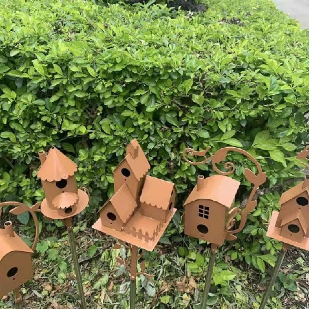 BirdHaven decorative birdhouse for the garden Bowlift by Bowlift