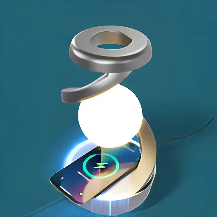 Modern desk lamp with rotating ball Bowlift by Bowlift