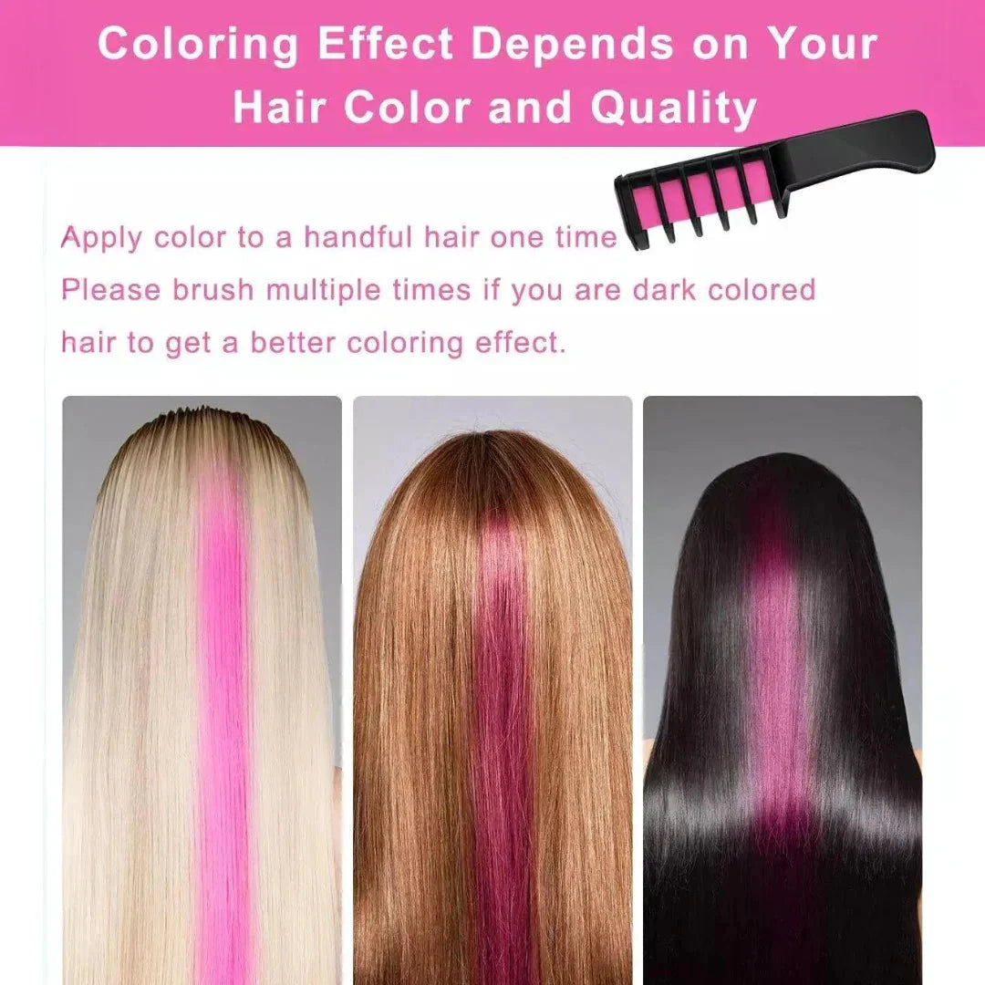 Washable Hair Chalk Pen | For Colorful Accents in Hair by BowLift