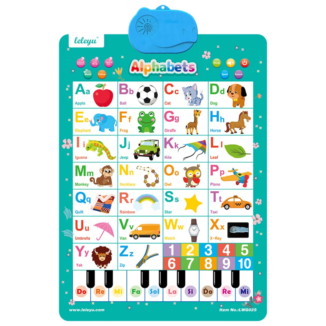 Talking English learning board for children by BowLift