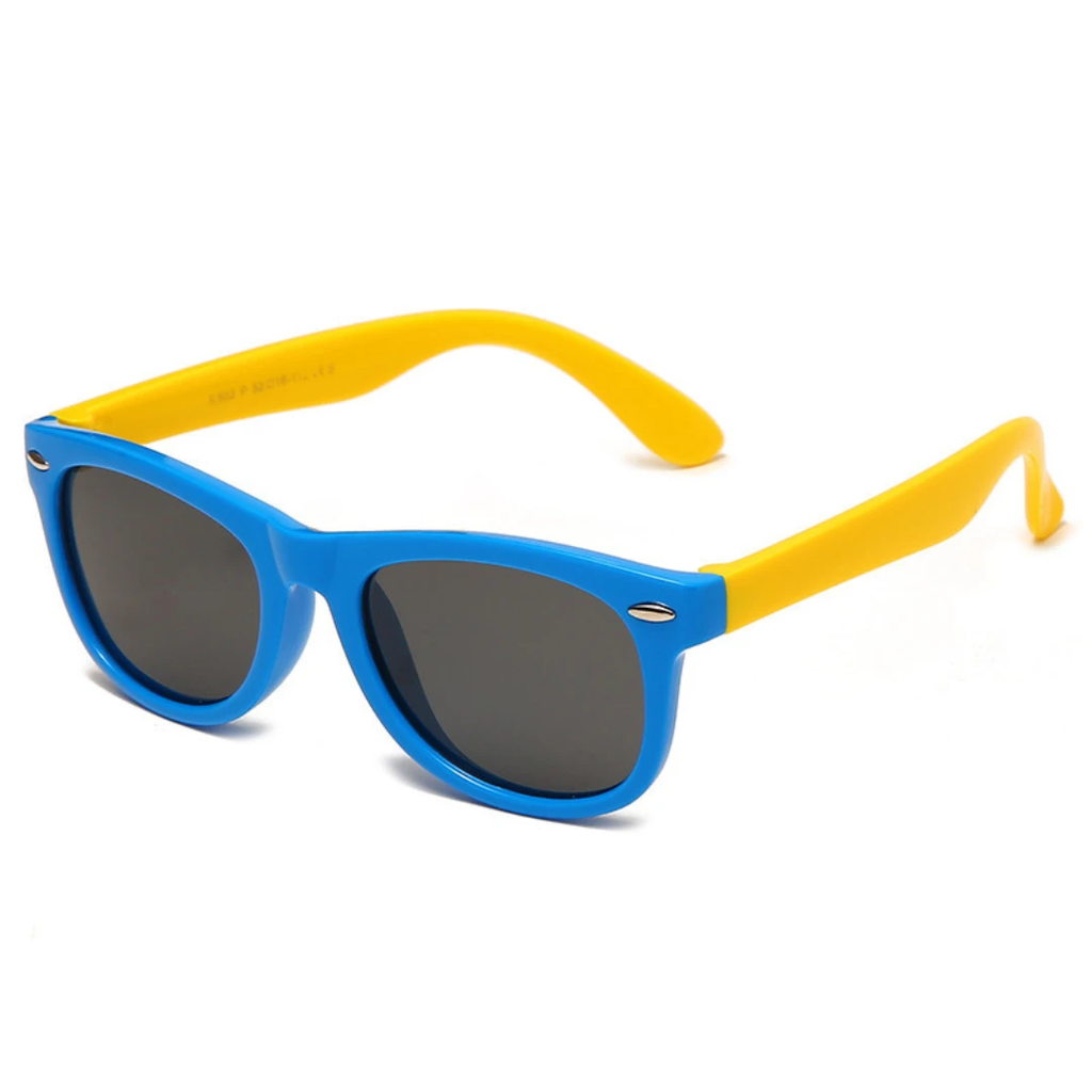 Kids flex sunglasses with flexible unbreakable frames by BowLift