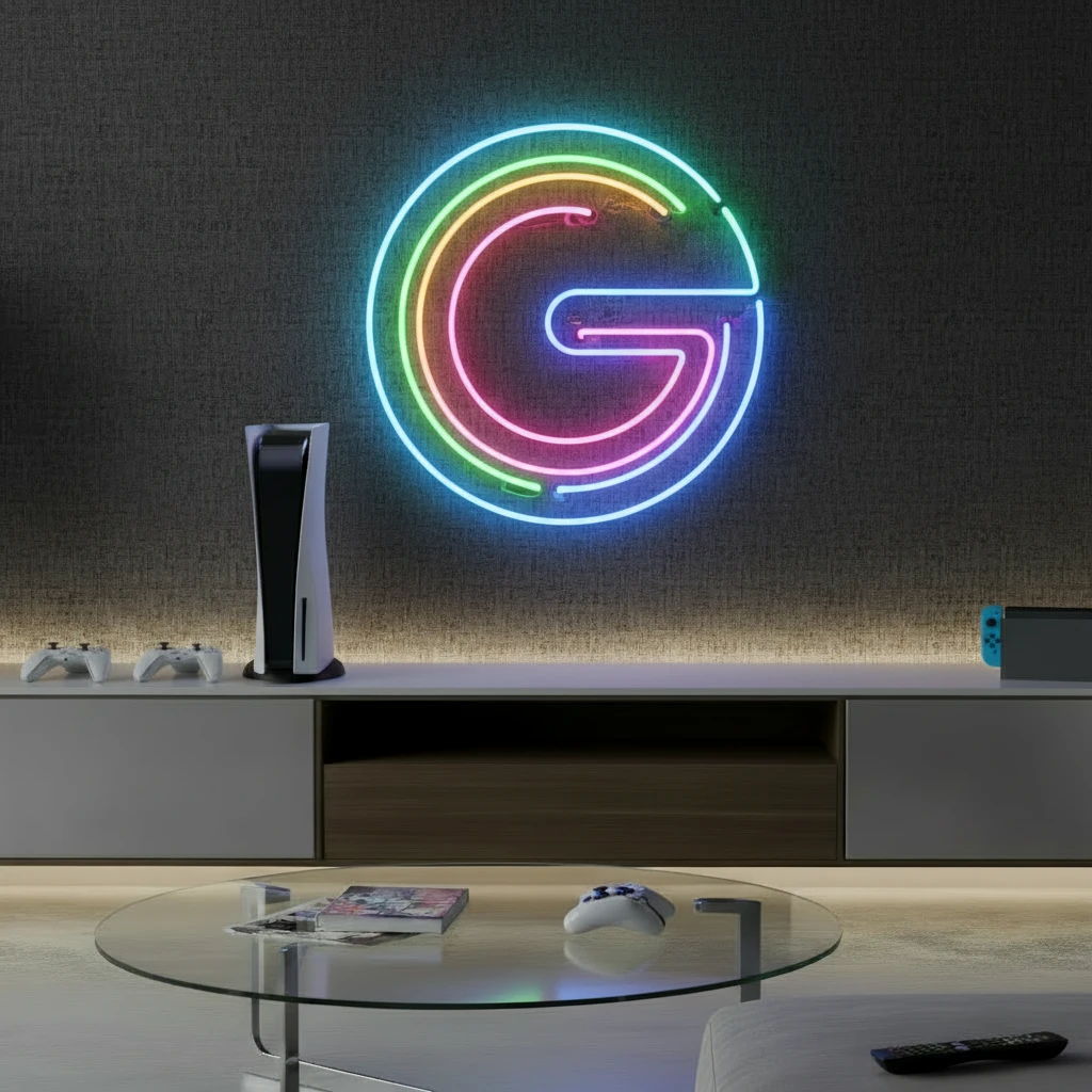Luigi Sign Led Neon Sign Kids Neon Gift by Neonchics